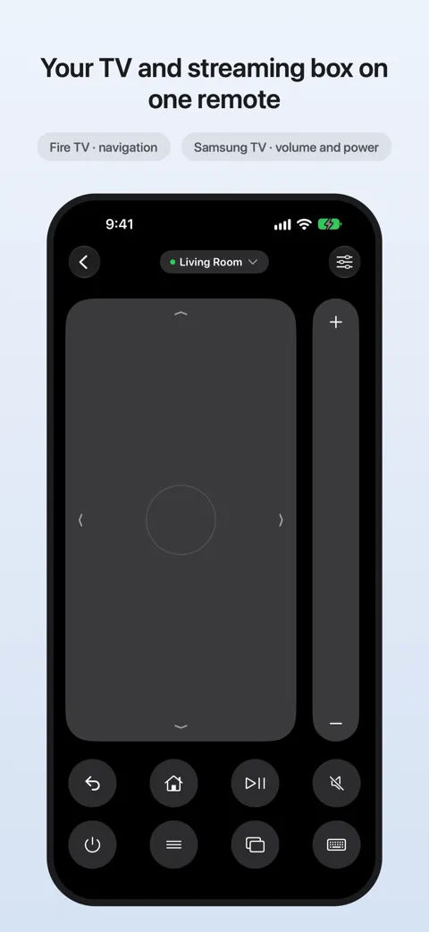 Screenshot: Your TV and streaming box on one remote